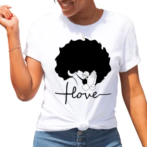 Women's Short Sleeve Love T Shirt
