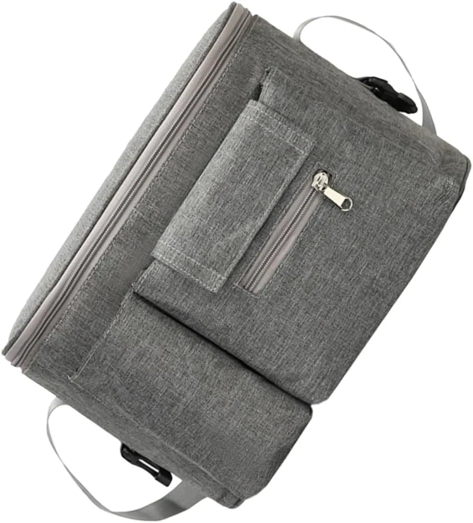 Yardwe Stroller Diaper Bag Multi Functional Mummy Pouch with Multiple Compartments for Bottles Wipes and Essentials for Travel and Everyday Use